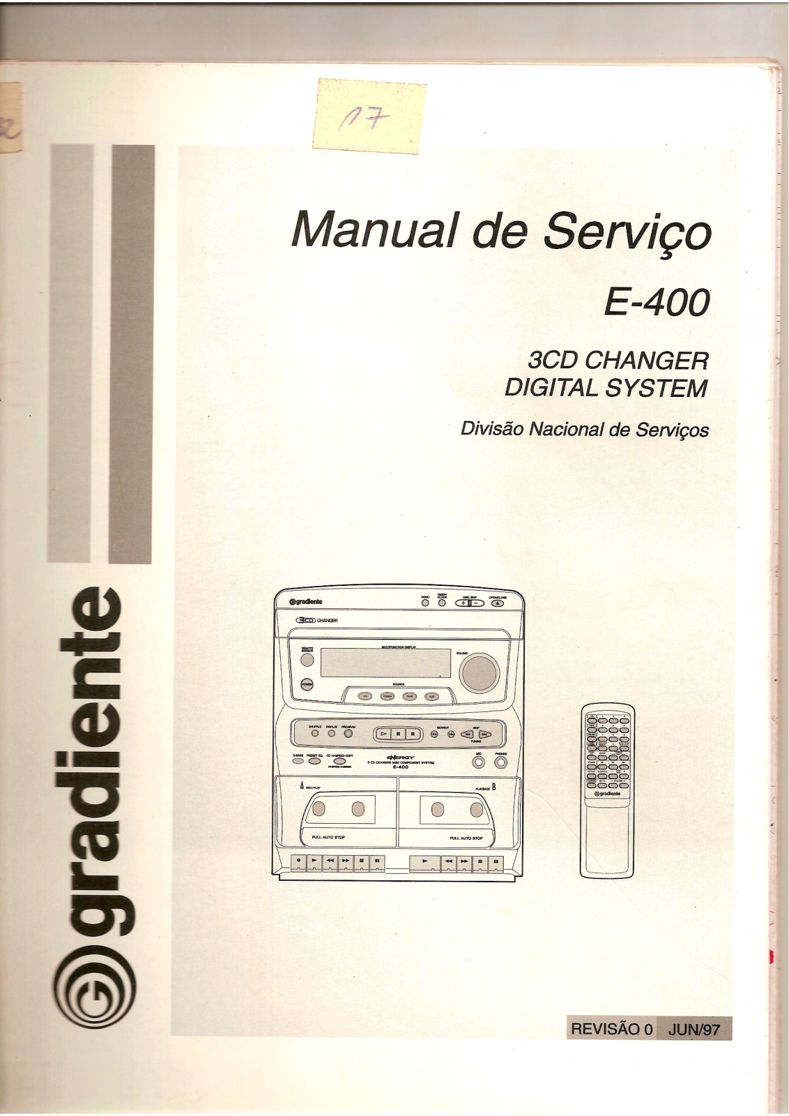 Gradiente E400, TS203 Schematic