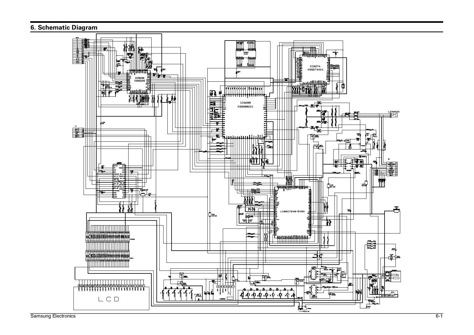 SAMSUNG MCD-MP65H Schematics