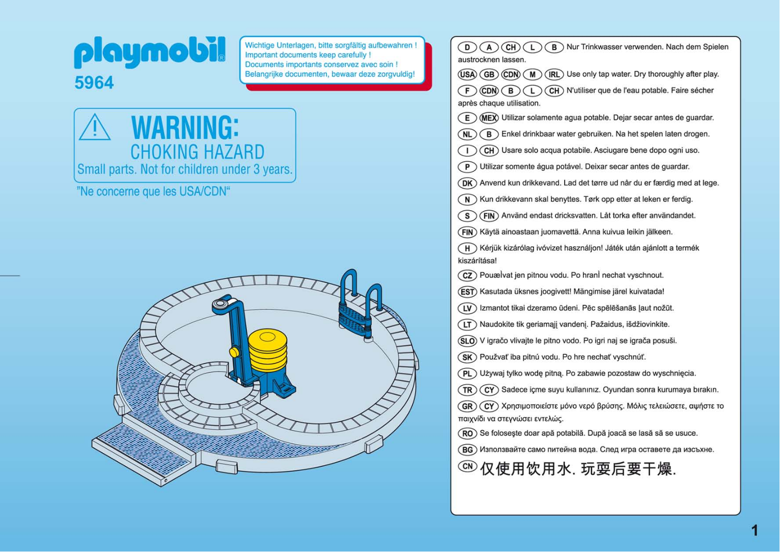 Playmobil 5964 Instructions