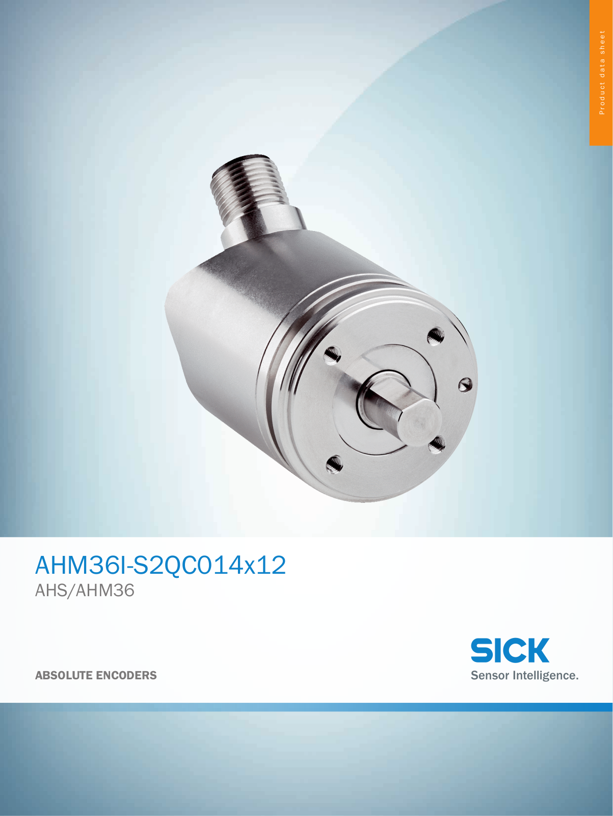 Sick AHM36I-S2QC014X12 Data Sheet