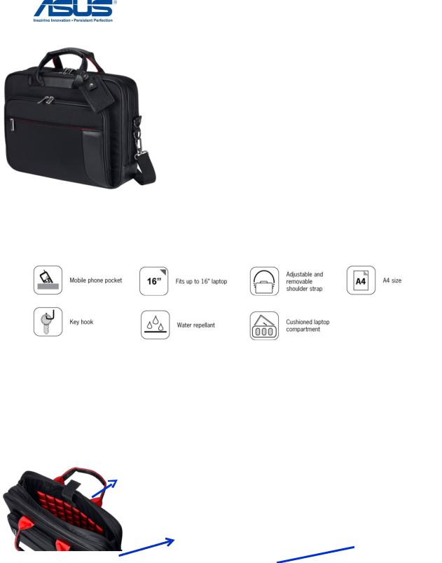 ASUS Vector Carry Bag User Manual