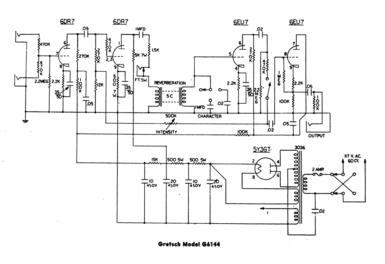 Gretsch g6144 schematic - ManualMachine.com