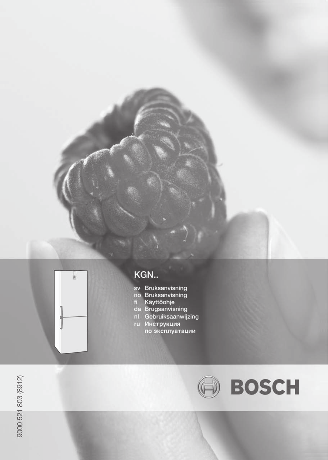 Bosch KGN 36 S50 User Manual