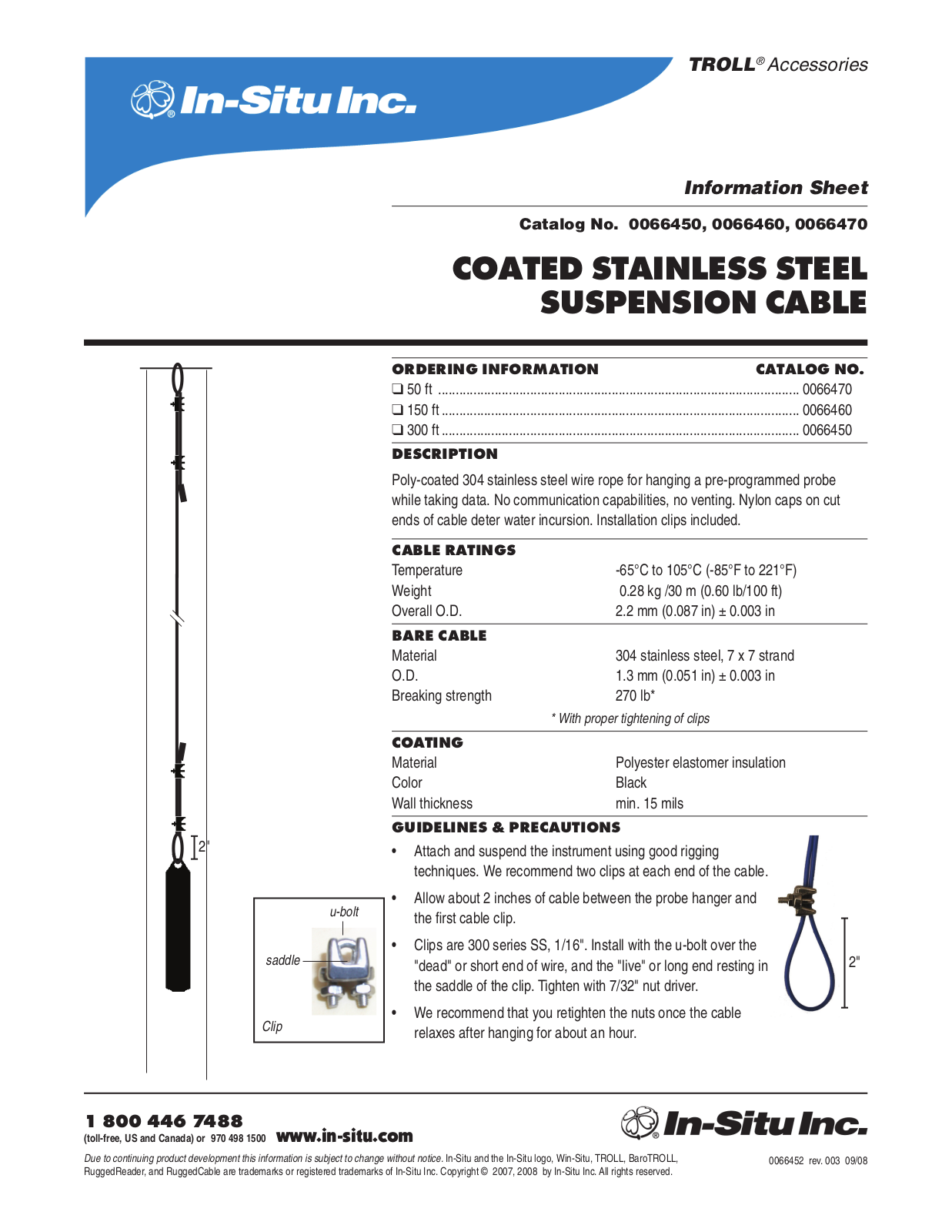 In-Situ Suspension Wire for Use User Manual - ManualMachine.com
