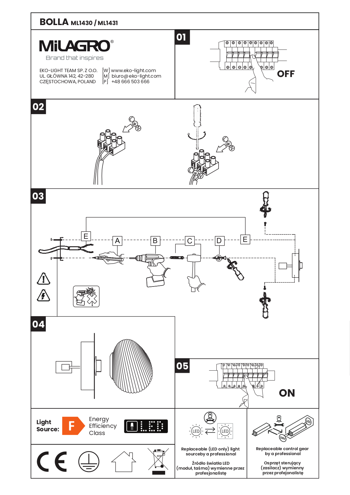 MILAGRO ML1431 User guide - ManualMachine.com