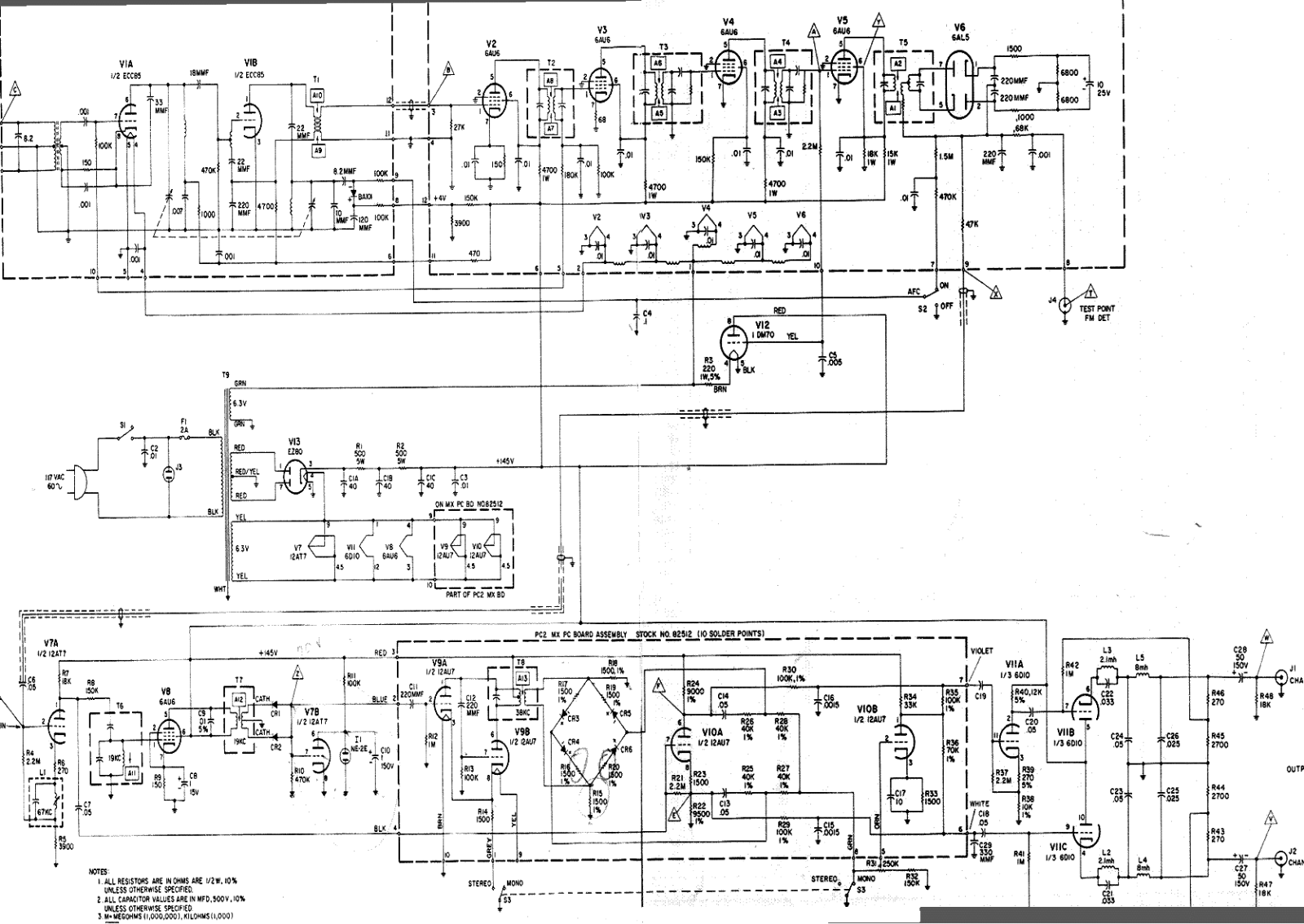 Eico st97 schematic