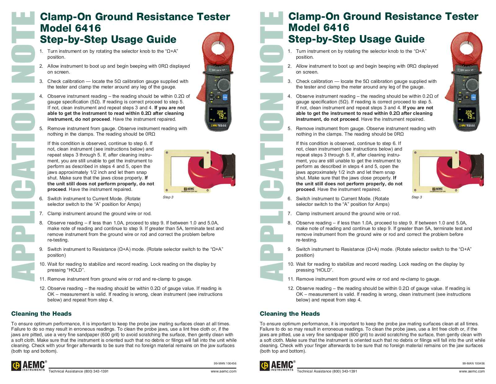 Aemc instruments 6416 User Manual