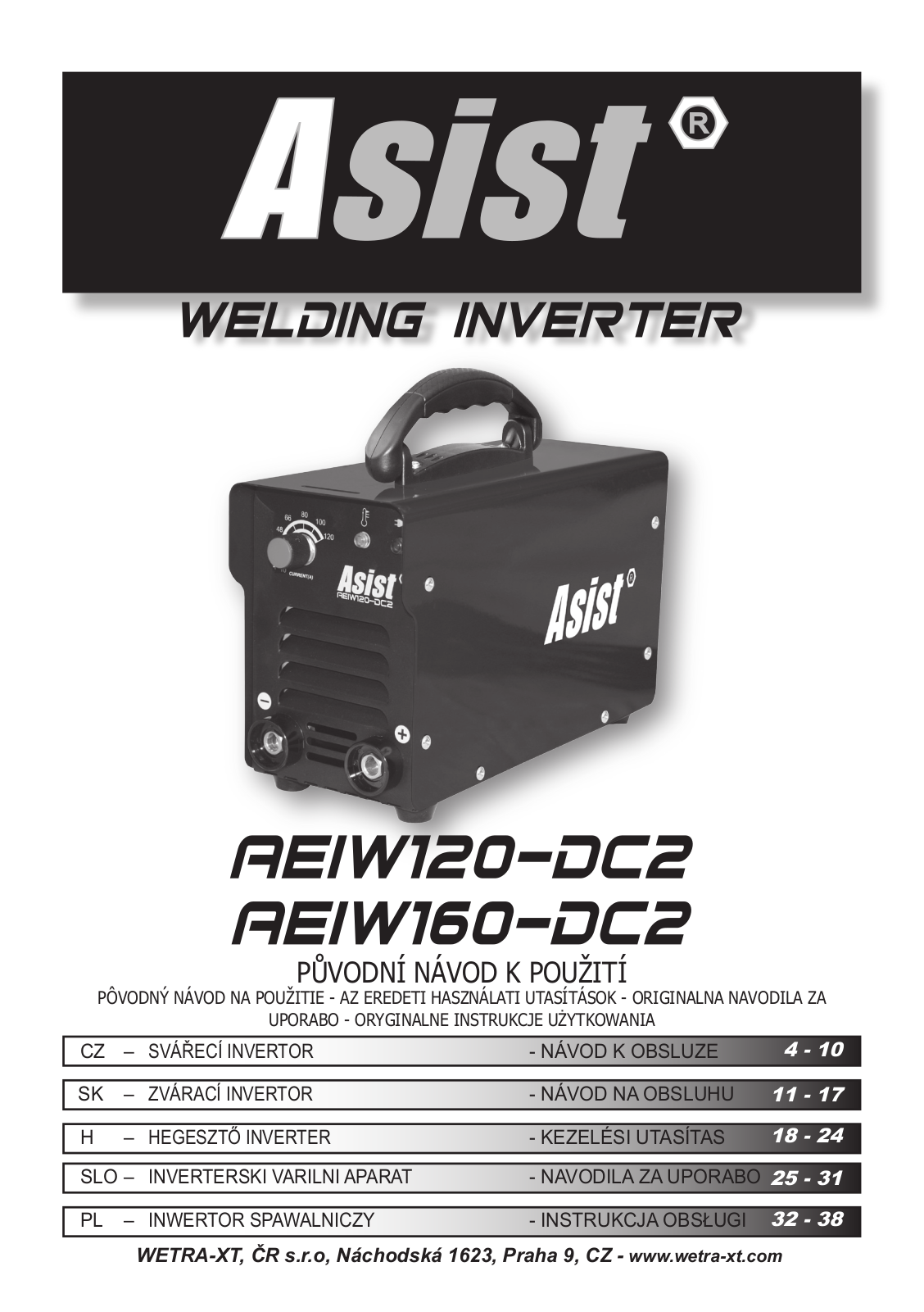 Asist AEIW160-DC2 User Manual