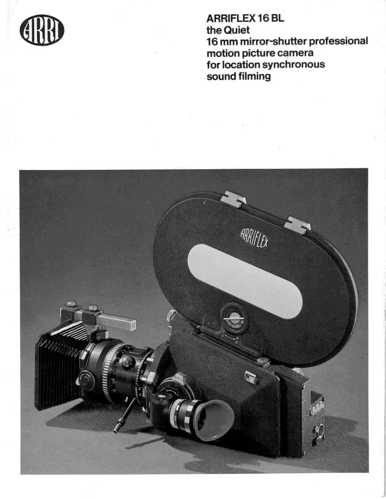 Arri ARRIFLEX 16 BL Instruction Manual