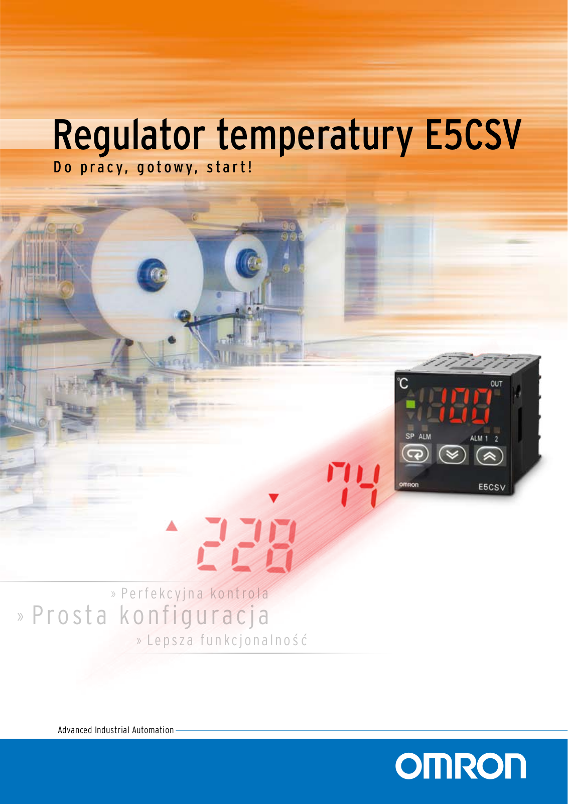 Omron E5CSV BROCHURE