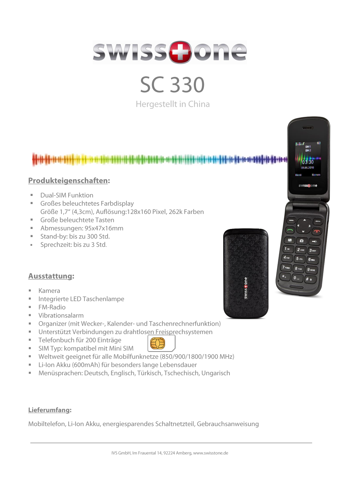 Swisstone SC230 Service Manual
