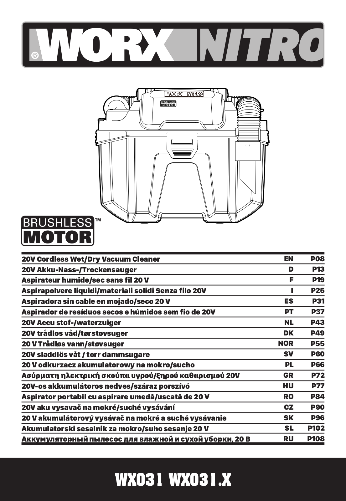 Worx WX031, WX031.X User guide - ManualMachine.com