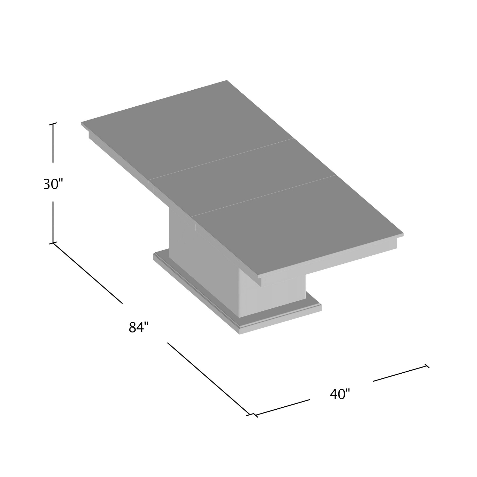 Foundstone W007382618 Dimensions (Table) - ManualMachine.com