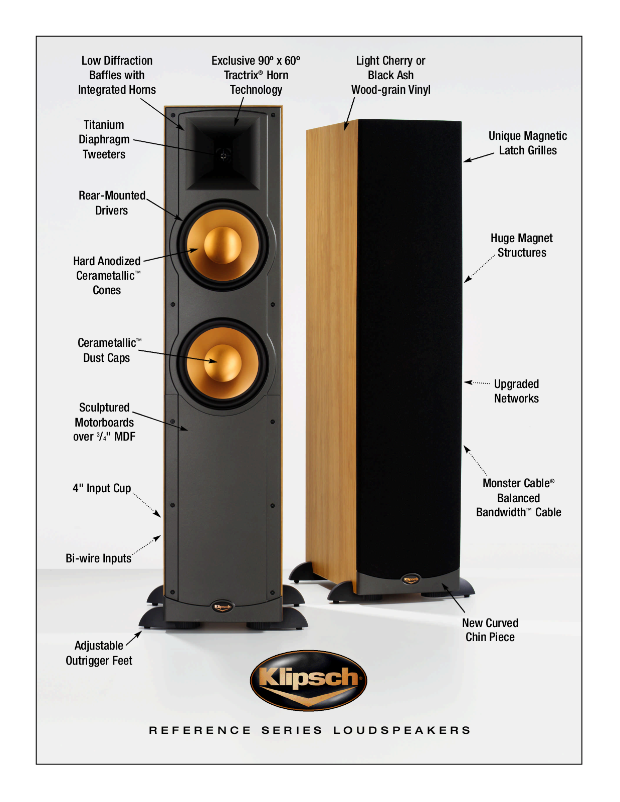 Klipsch Reference Floorstanding Brochure