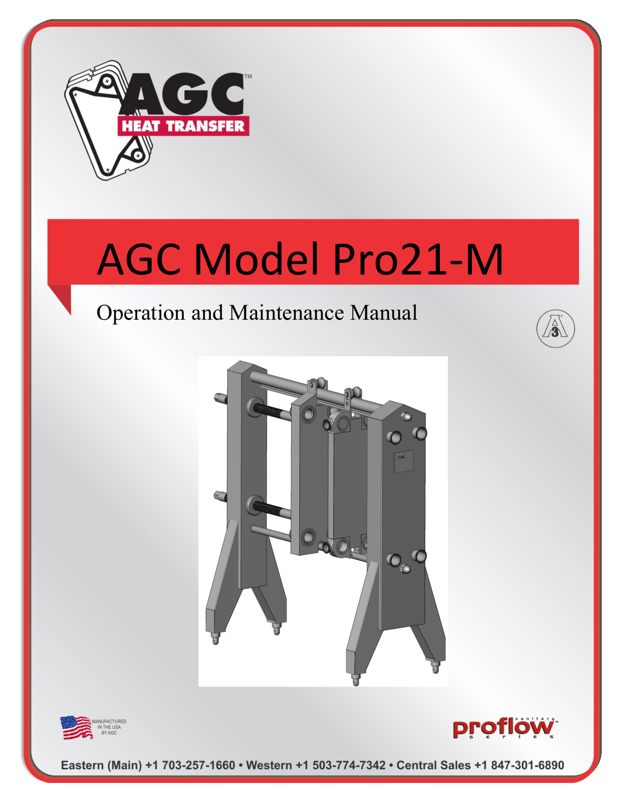 AGC Pro21-M Maintenance Manual