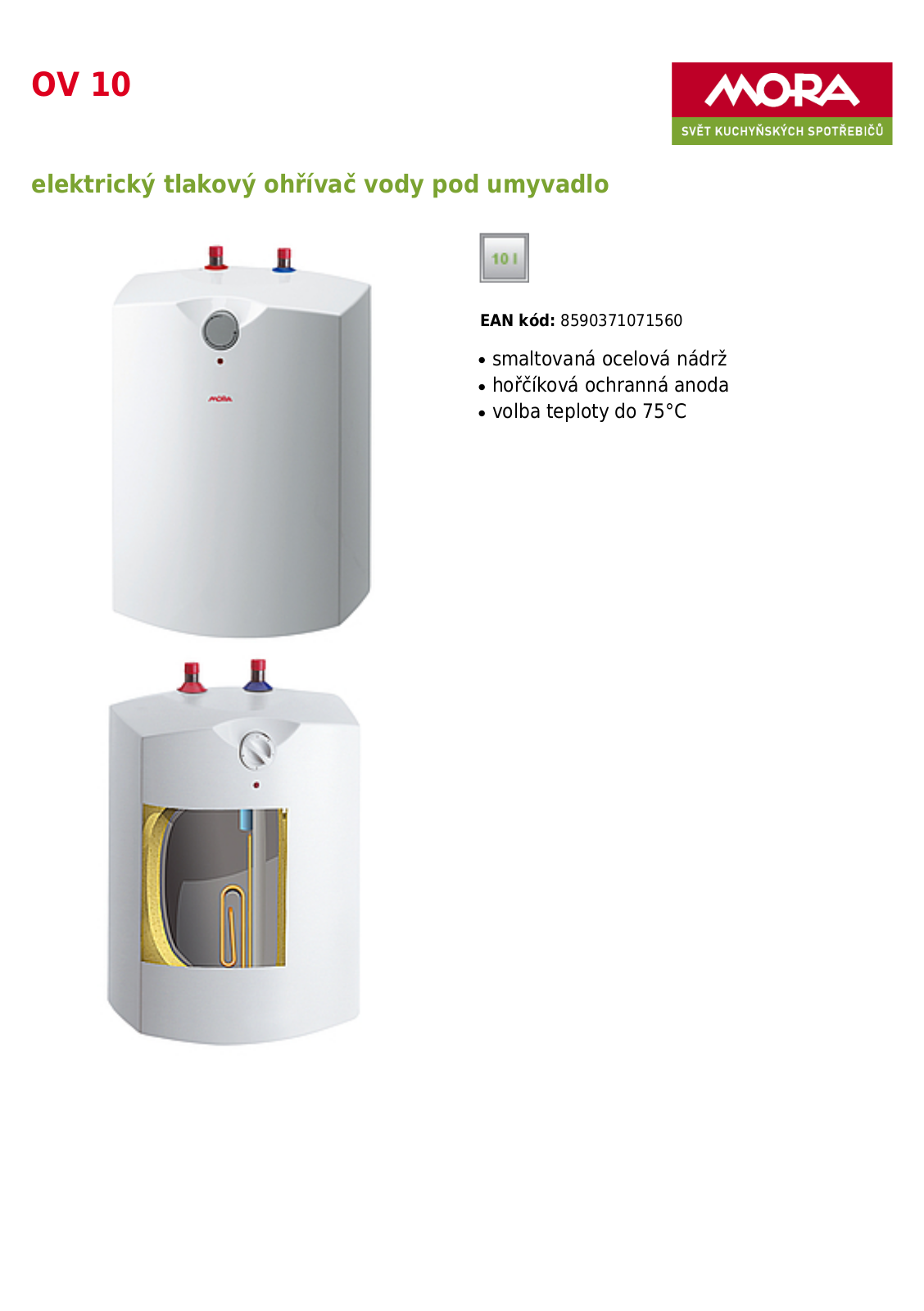 Mora OV 10 User Manual