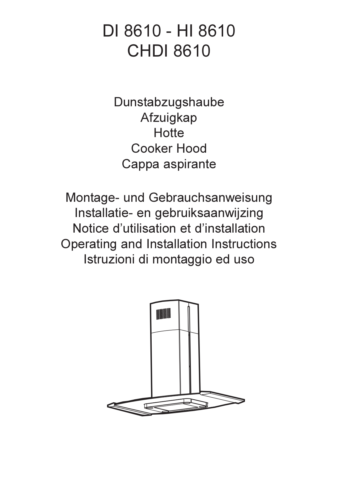 AEG HI8610 User Manual