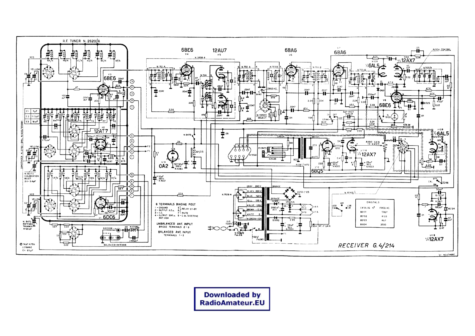 Pozosta G 4 214 RX Schematic