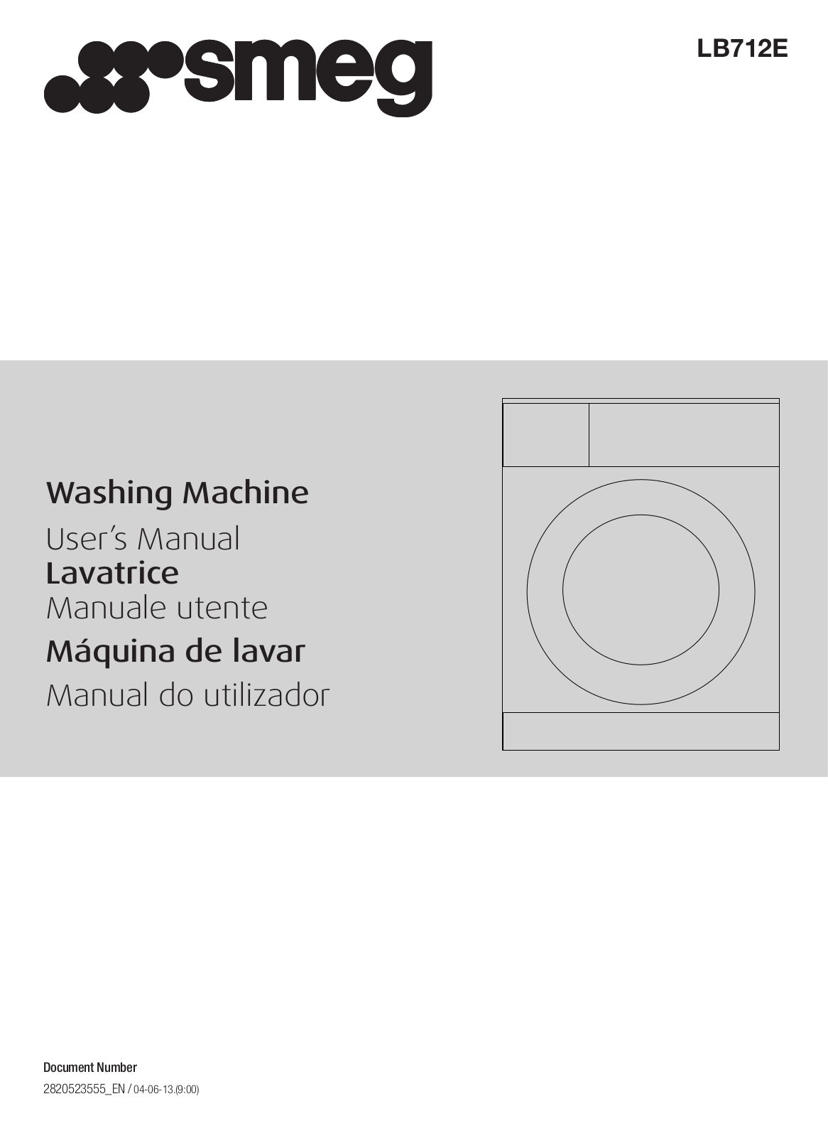 Smeg LB712E User Manual