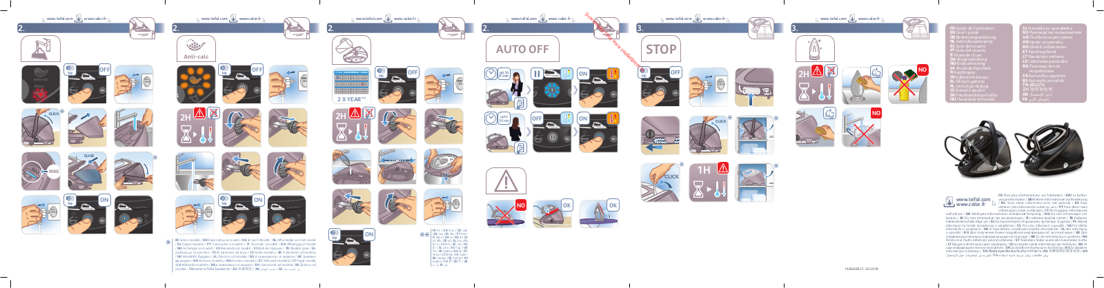 CALOR GV9620C0 User Manual