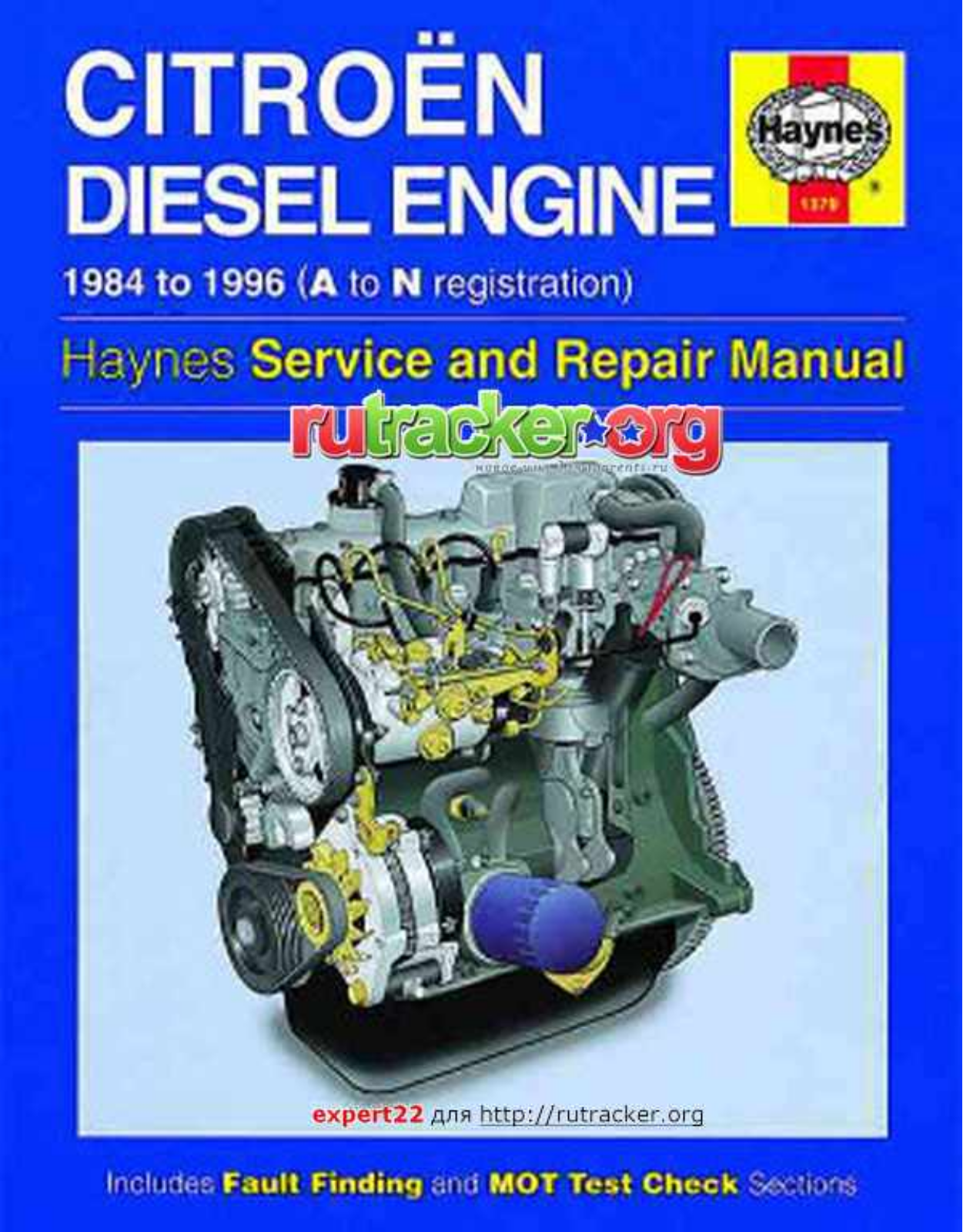 Citroën Diesel Engine 1984 1996 User Manual