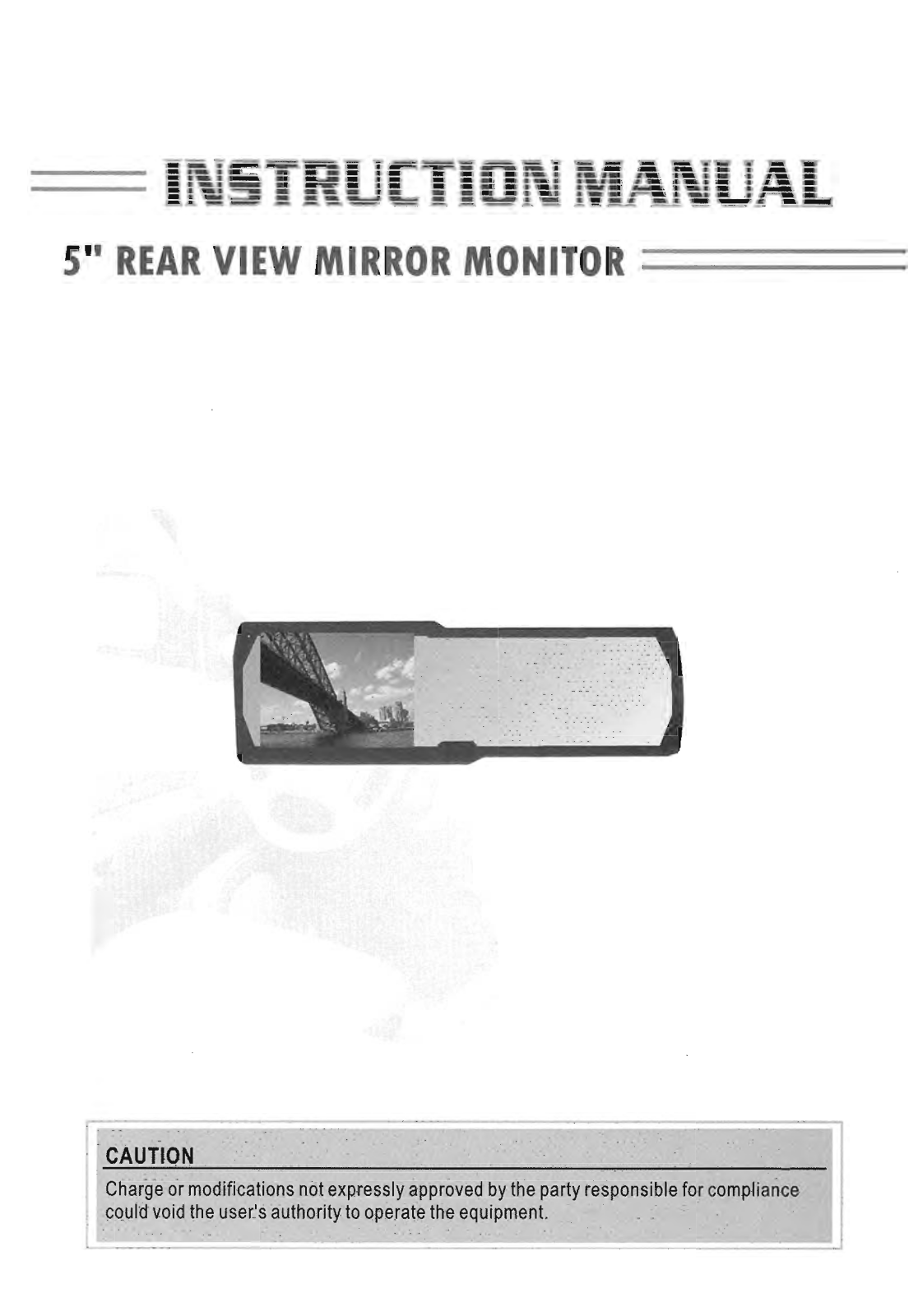 Power Acoustik PTM-550C Instruction Manual