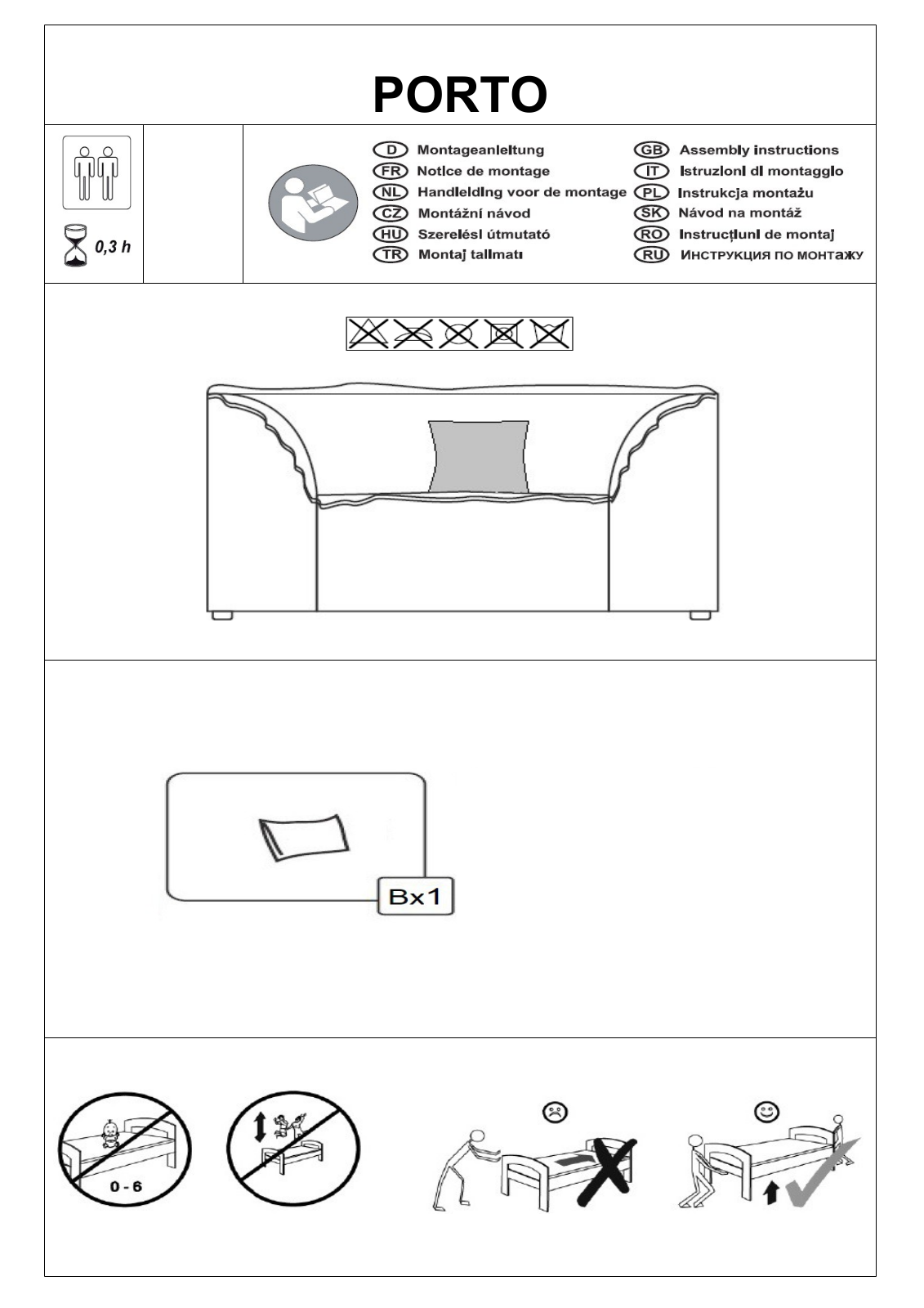 INOSIGN Porto Assembly instructions - ManualMachine.com
