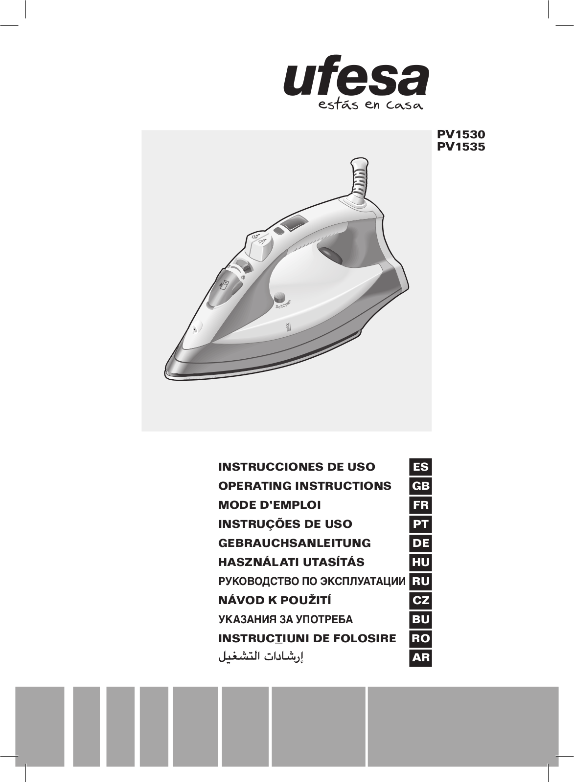 Ufesa PV1535 User Manual