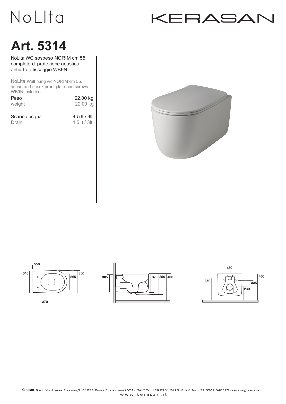 KERASAN NOLITA 5314 Datasheet