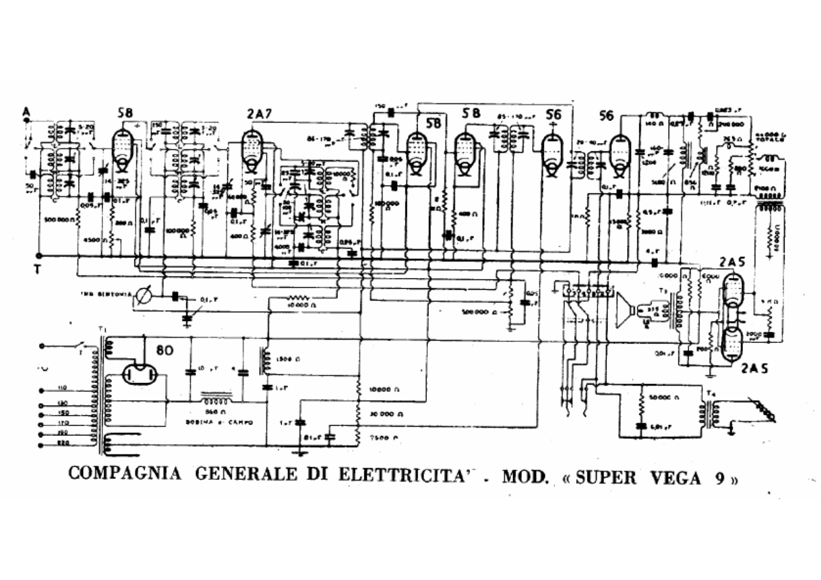 CGE super vega 9 schematic