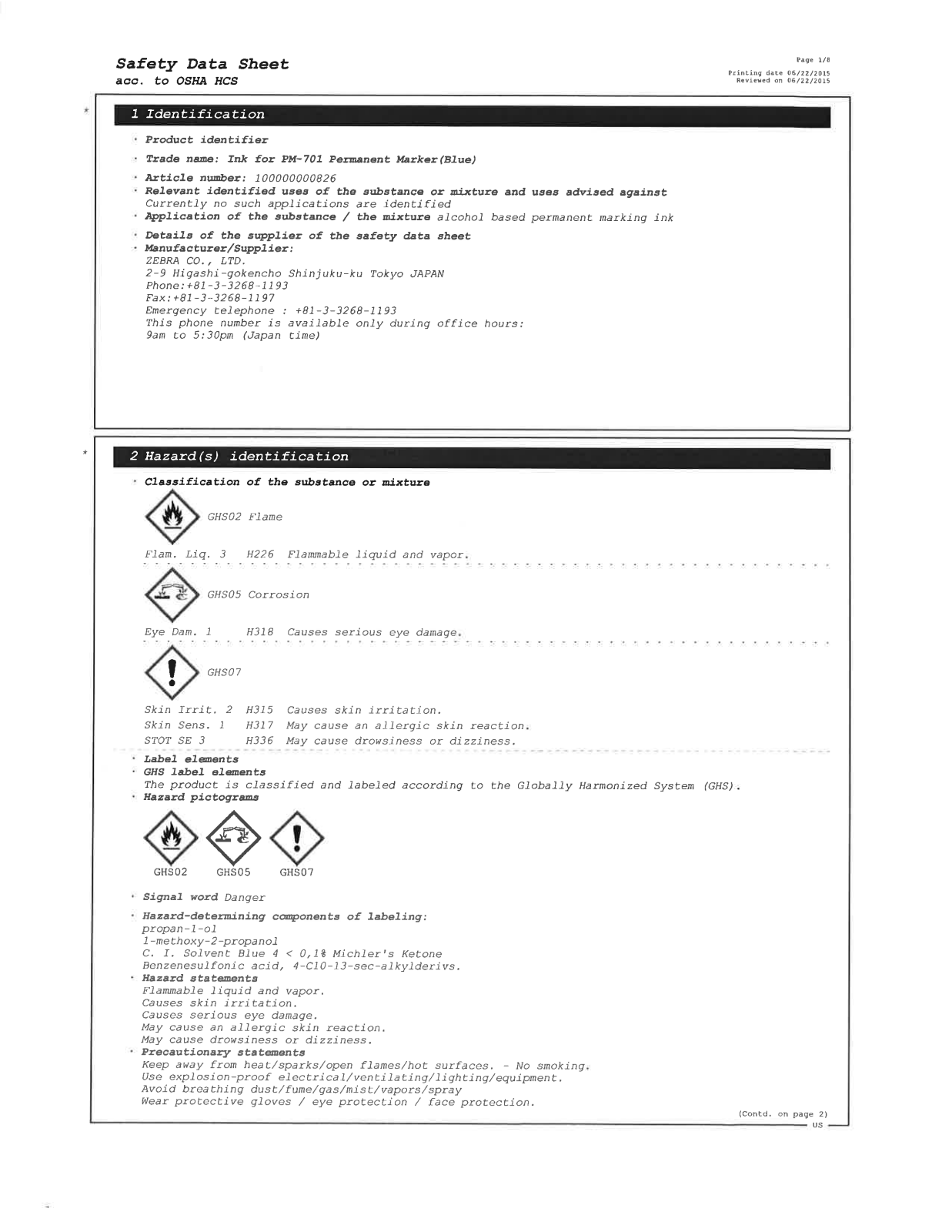 Zebra 65121 User Manual