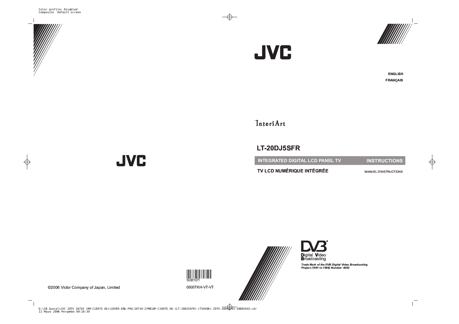 JVC LT-20DJ5SU User Manual