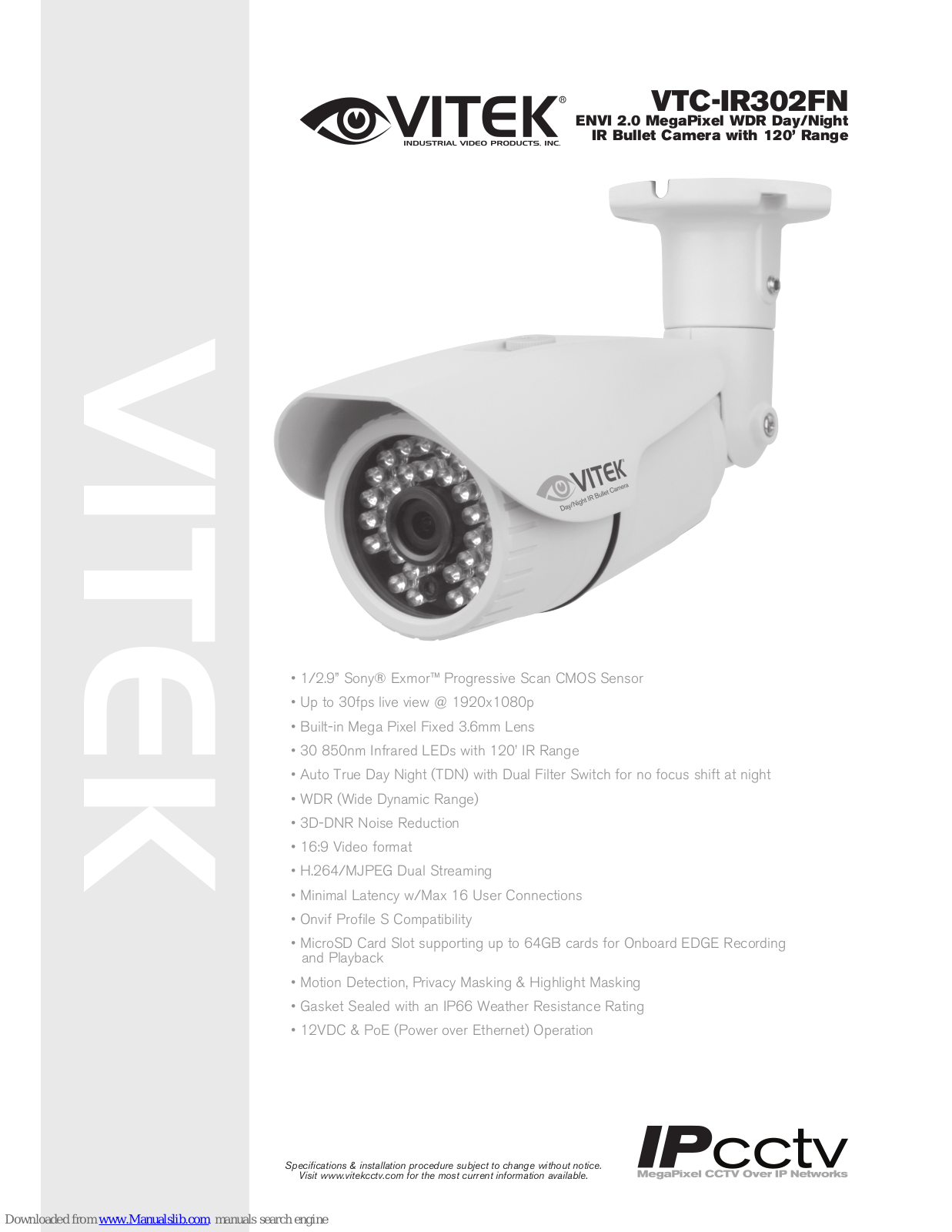 Vitek VTC-IR302FN, VTC-402NZ User Manual