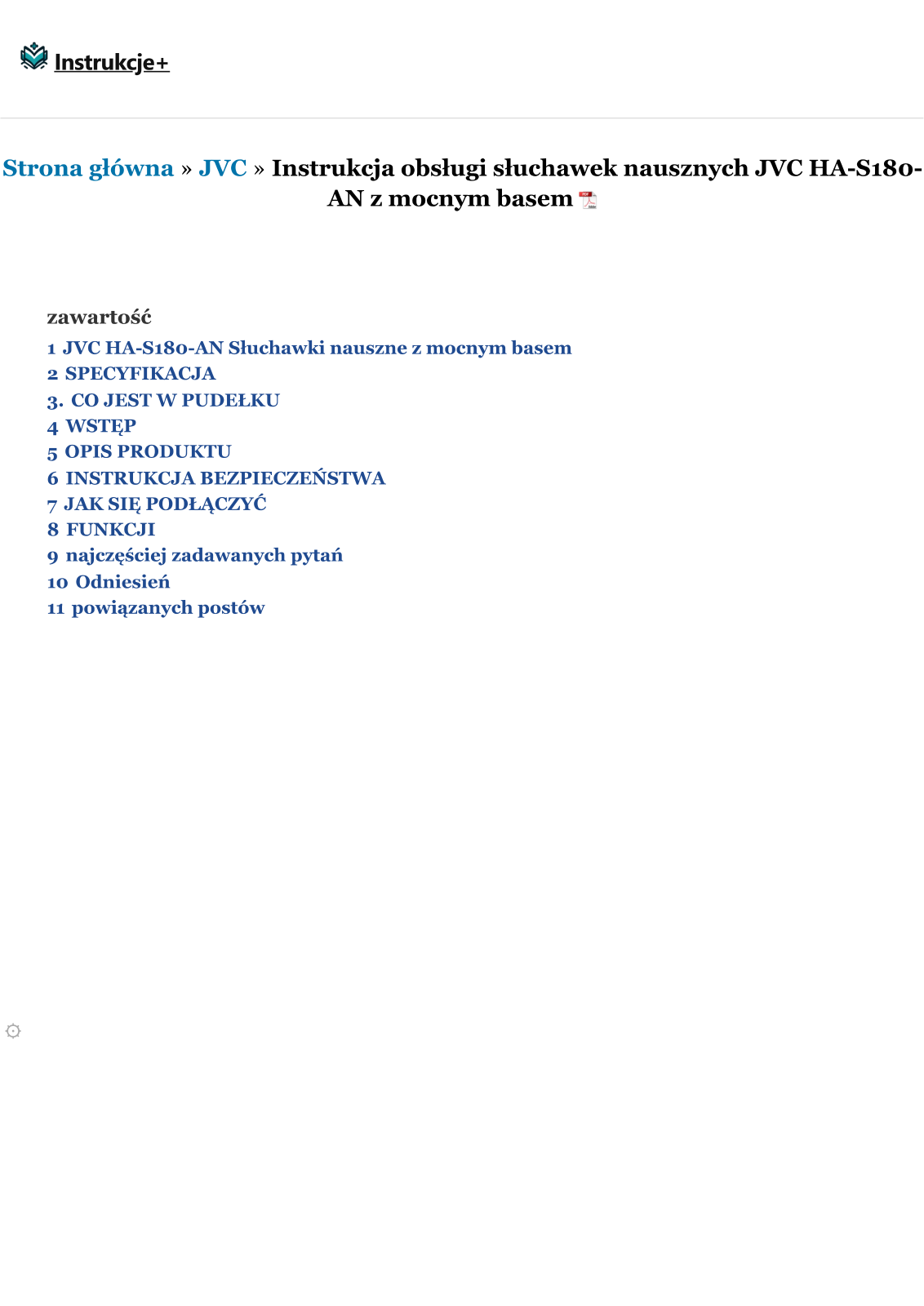 JVC HA-S180-AN User guide - ManualMachine.com