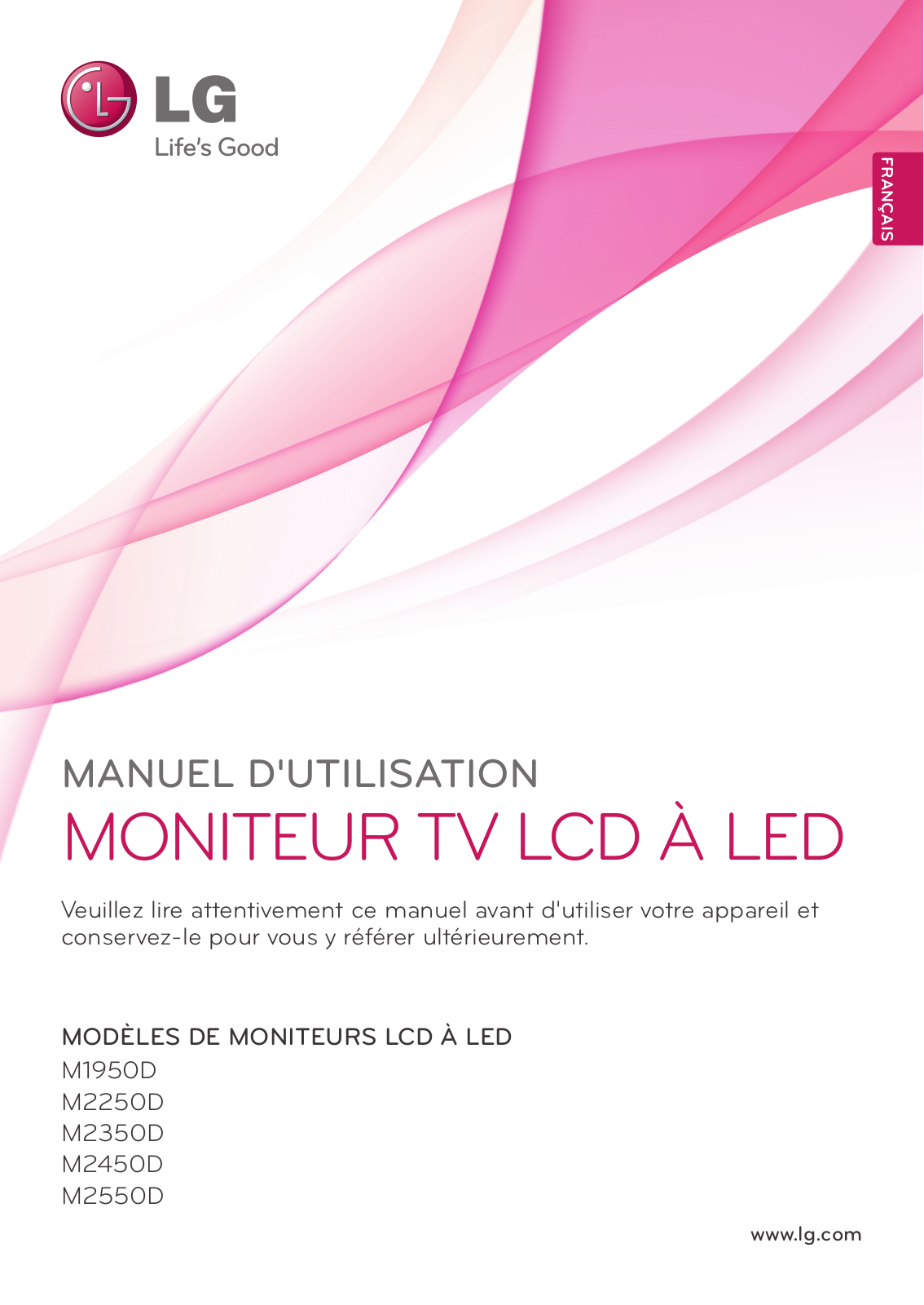 LG M2550D-PZ, M2350D-PZ User Manual