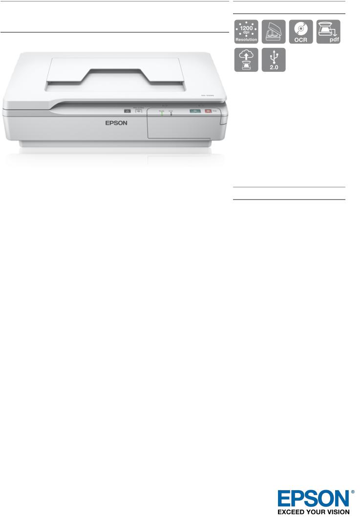 Epson DS-5500 User Manual