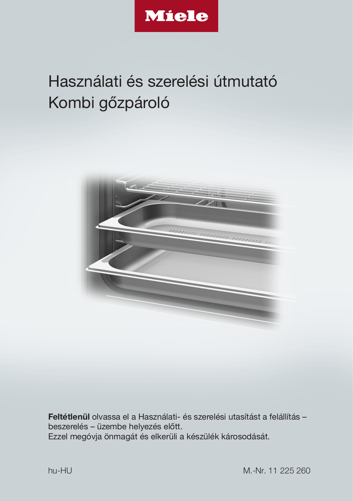 Miele DGC 7840X User manual