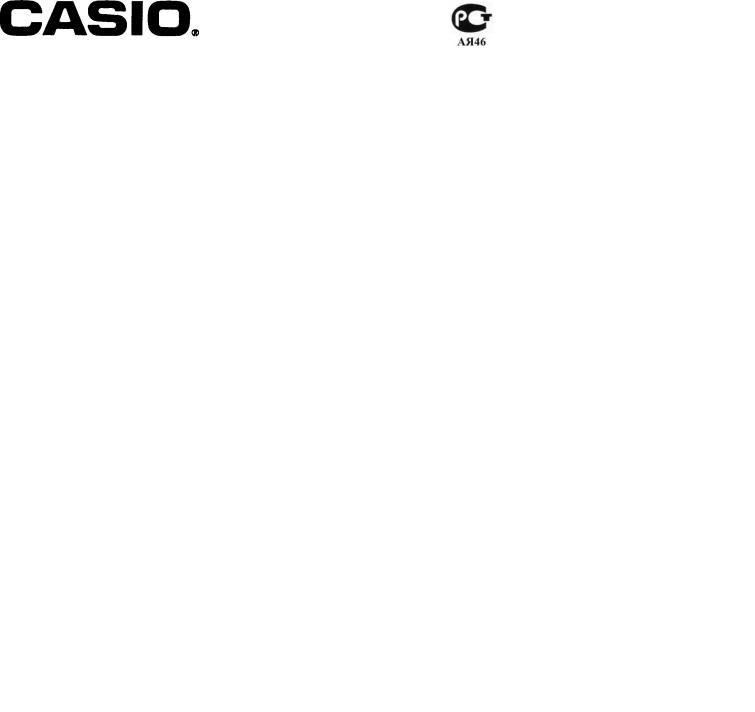 Casio 1253 User Manual