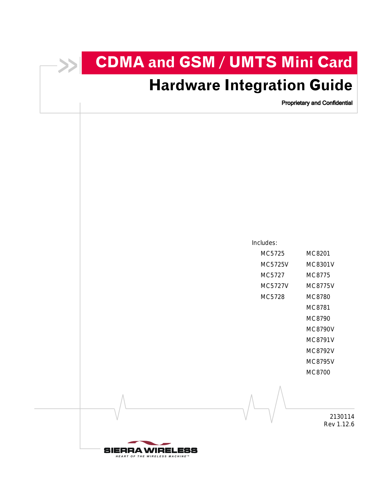 Sierra Wireless MC8201 User Manual