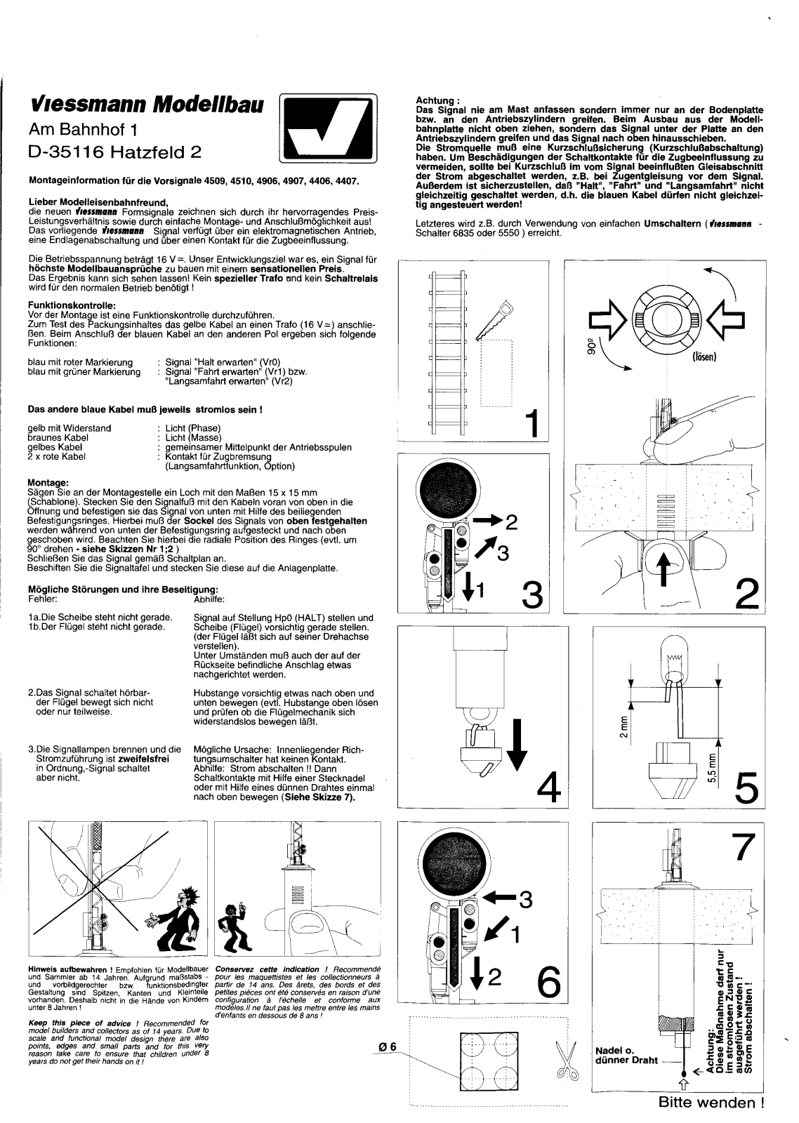 Viessmann 4509 User guide