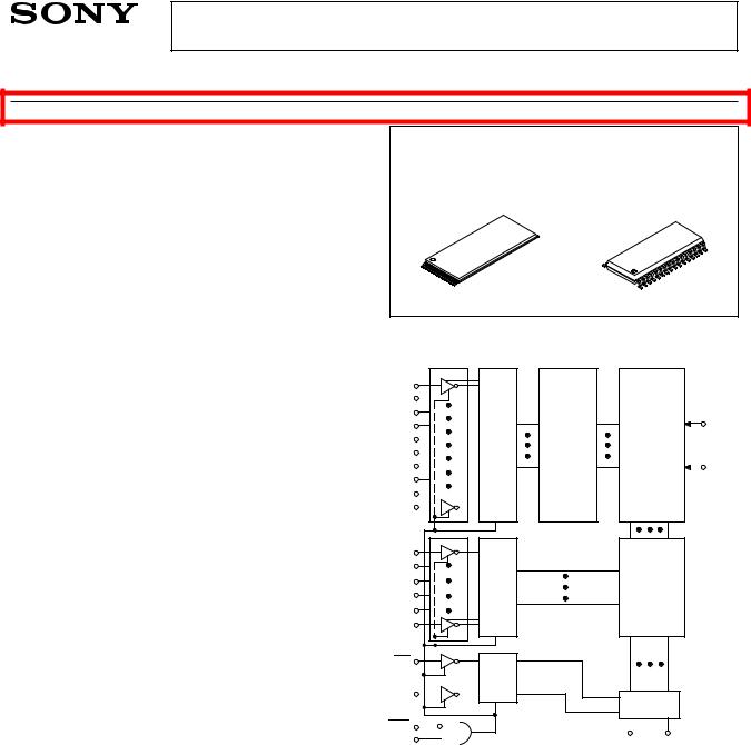 Sony CXK58512TM, CXK58512M-70LL, CXK58512M-55LL, CXK58512M-10LL Datasheet