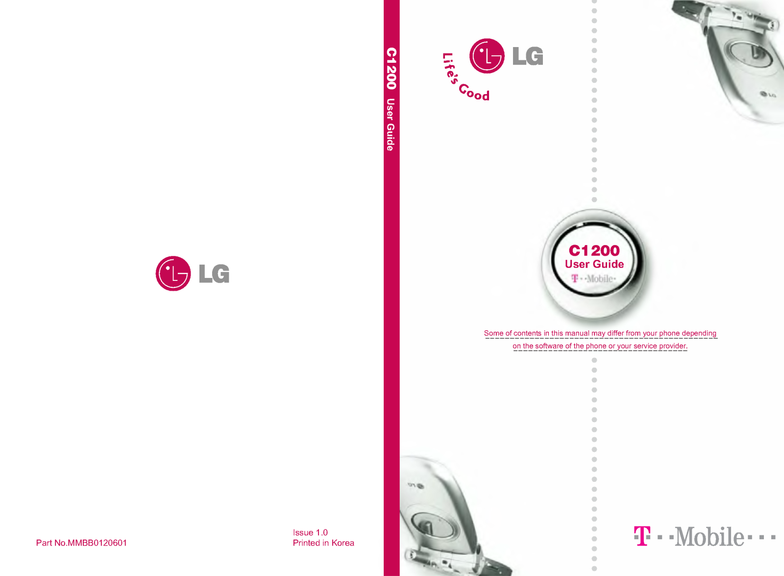 LG C1200GO, C1200 User Manual