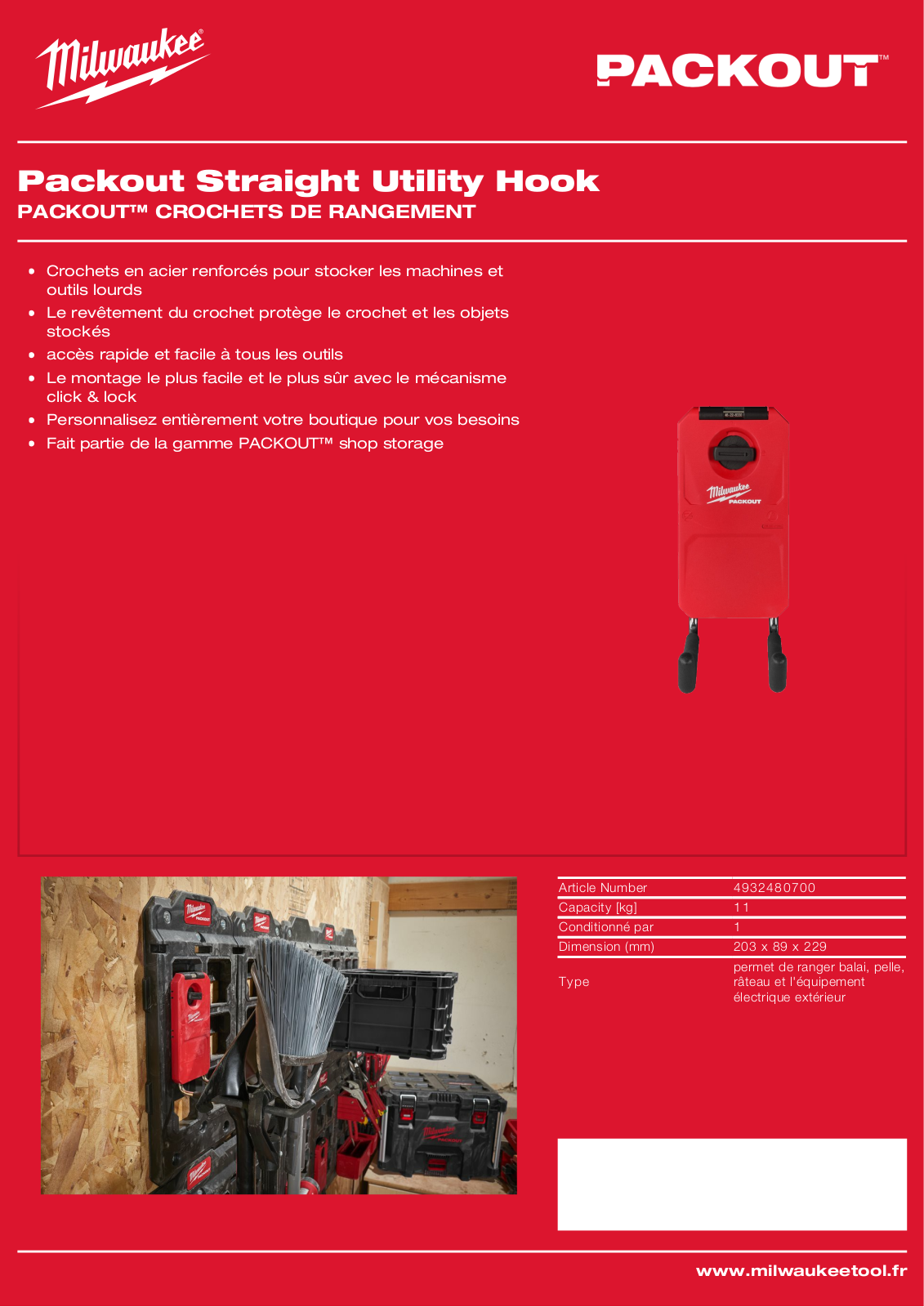 Milwaukee 4932480700 Specification - ManualMachine.com