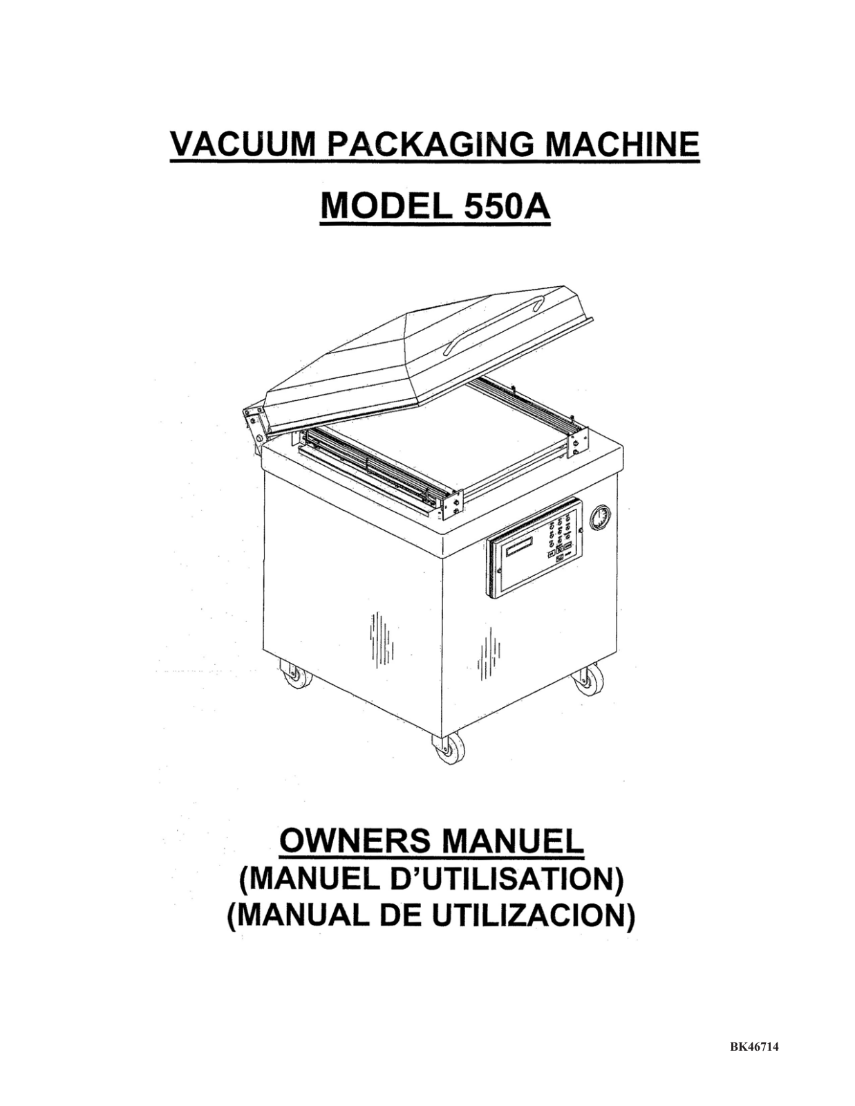 Berkel 550A Operation Manual