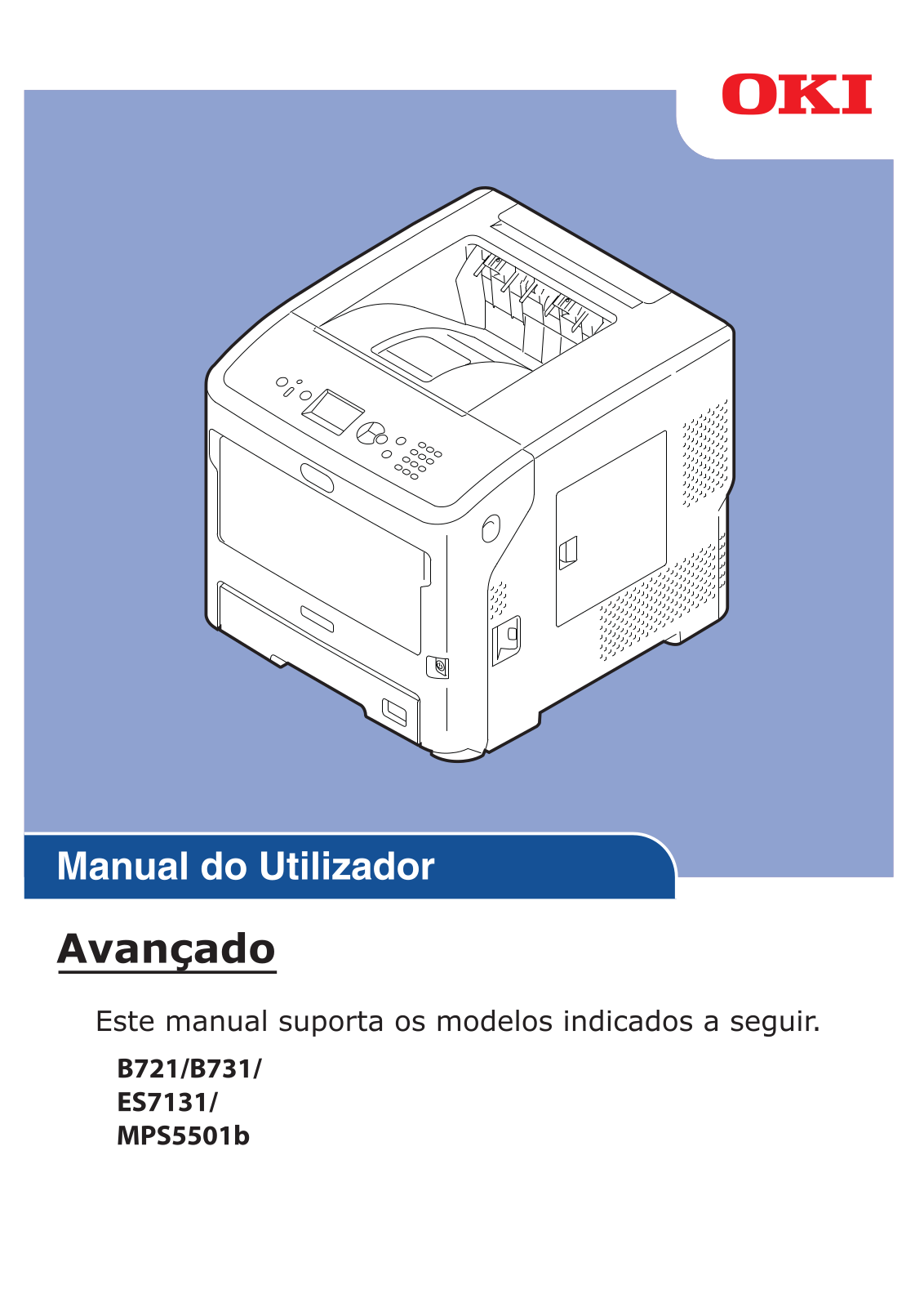 Oki B721, ES7131, MPS5501b, B731 Advanced User Manual