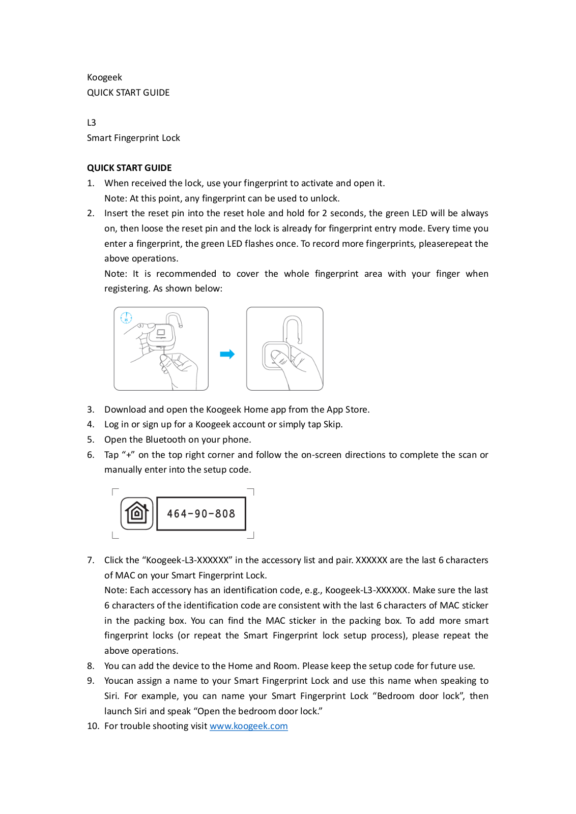 TOMTOP Technology L3 User Manual