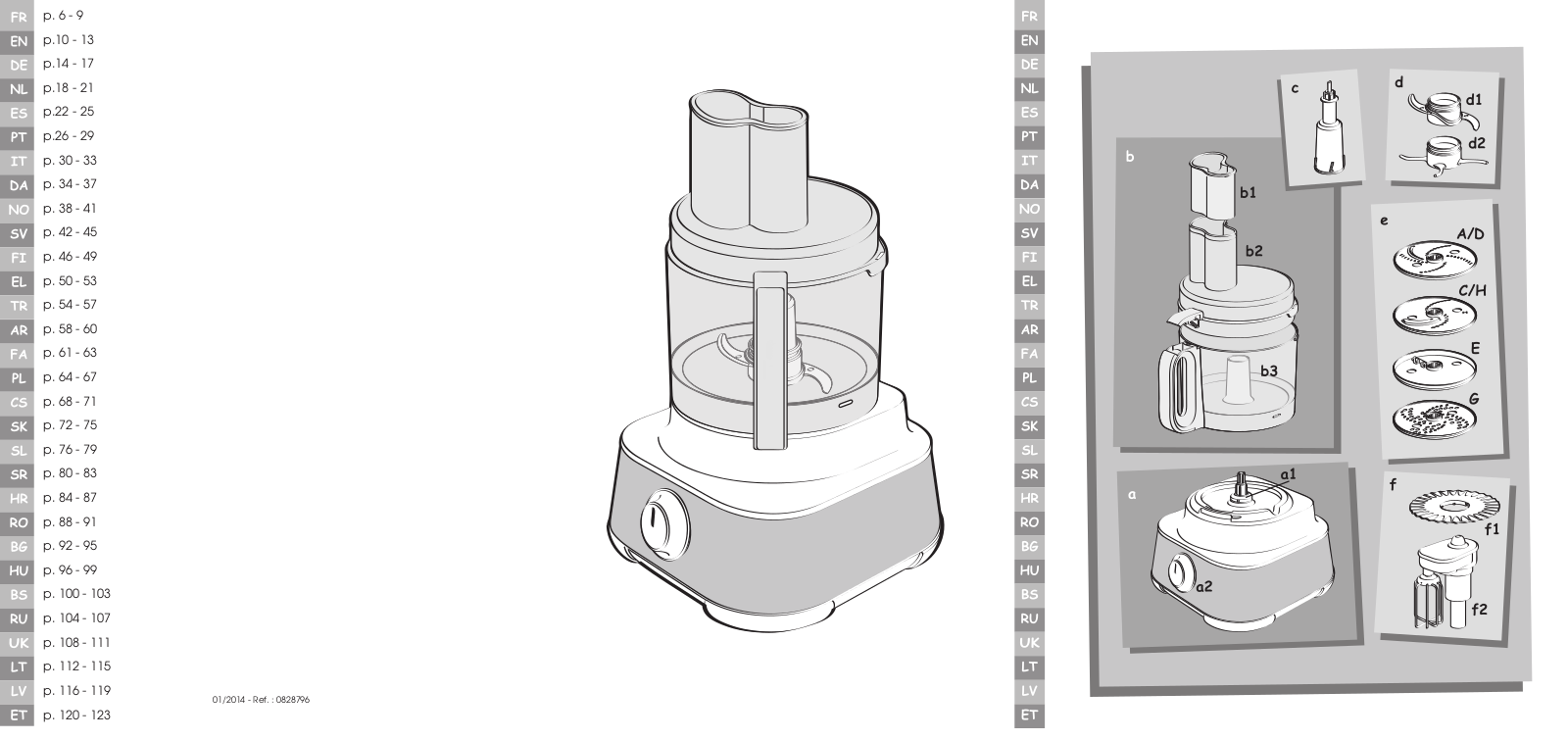 Moulinex HACHOIR User Manual