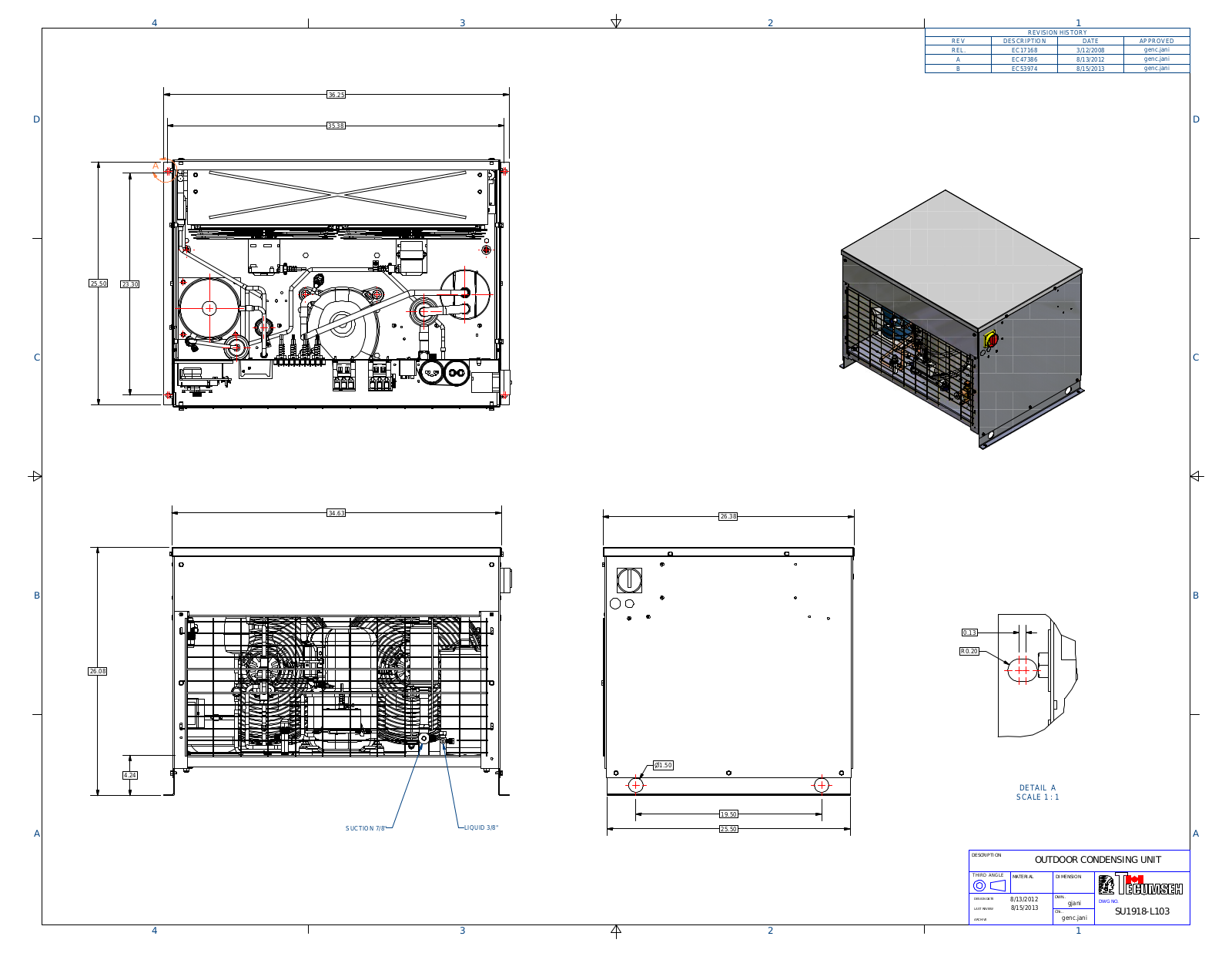 Tecumseh AWA9514ZXNHN, AWA9518ZXNHN, AWG4524EXNHN, AWG4525EXNHN, AWG4530EXNHN Drawing Data