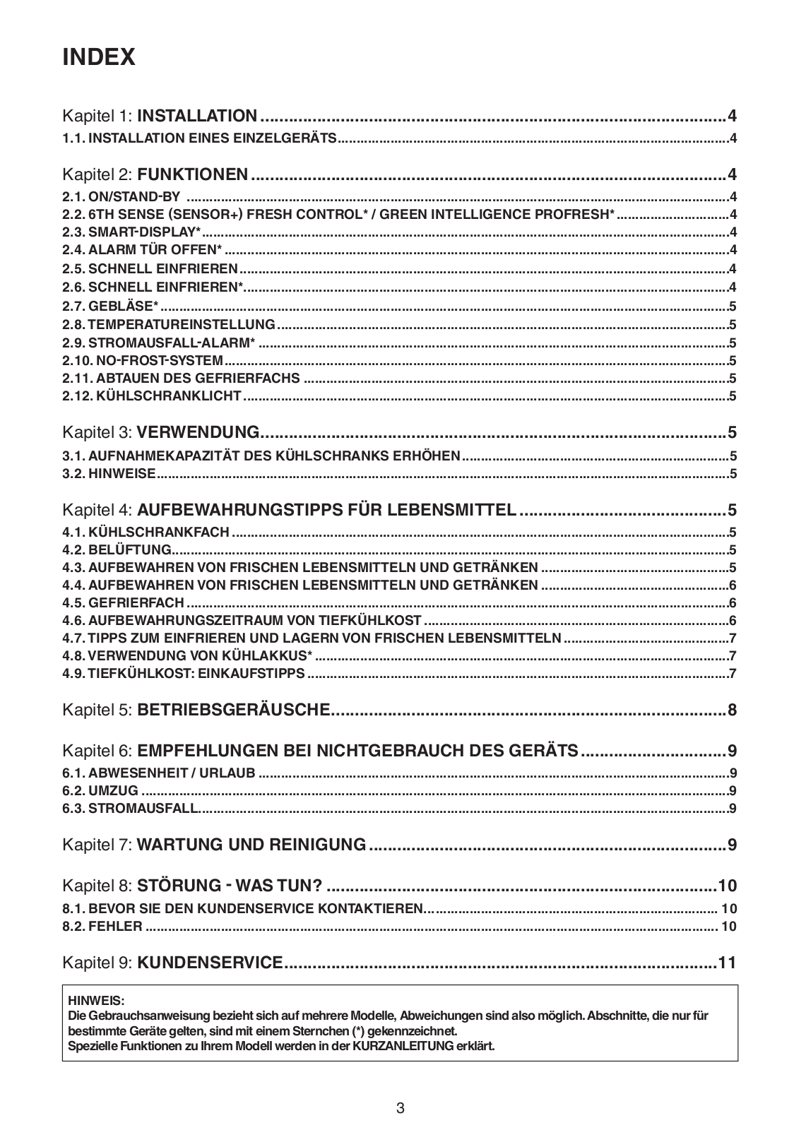 BAUKNECHT KGE KLIFF User Manual