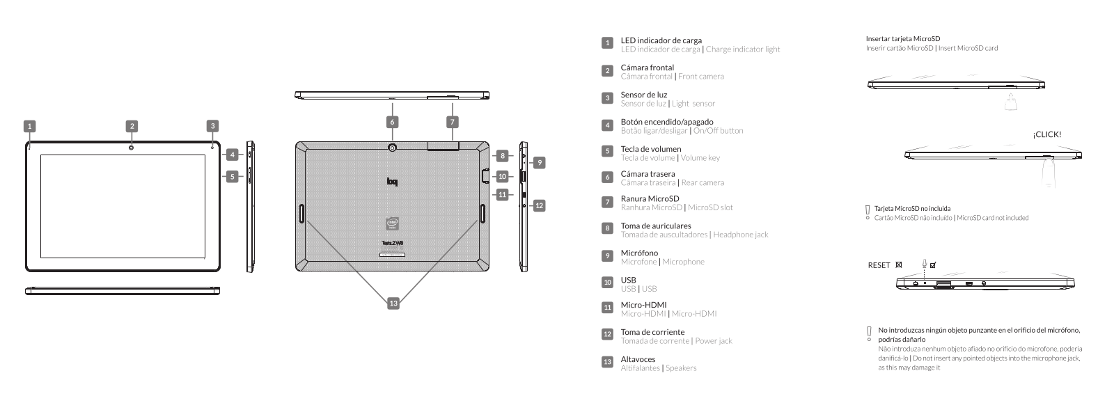 BQ Tesla 2 W8 Quick Start Guide